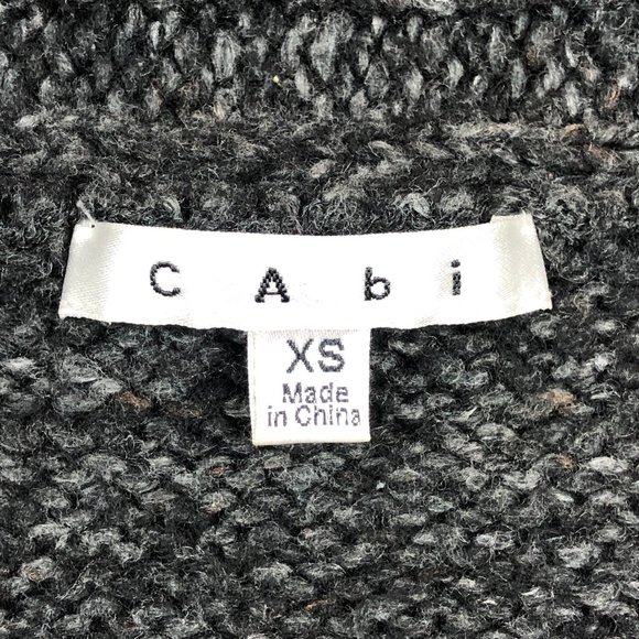 ❤️CABI COZY CHUNKY LONGLINE KNIT FRINGE OVERSIZED SWEATER VEST Timeless Cozy - Picture 10 of 12